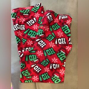 Christmas Ho Ho Red Pajama Pants